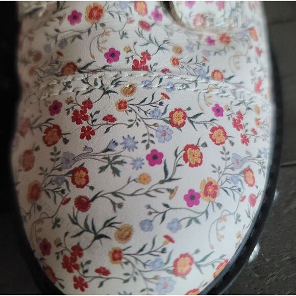 Schutz Andrea Floral & Studs Lace Up combat boots Size 10 - Picture 3 of 9